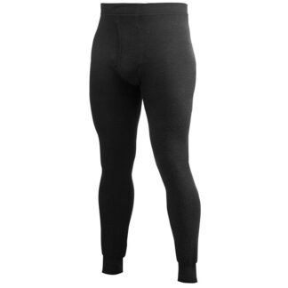Woolpower Long Johns With Fly 200 Black - S
