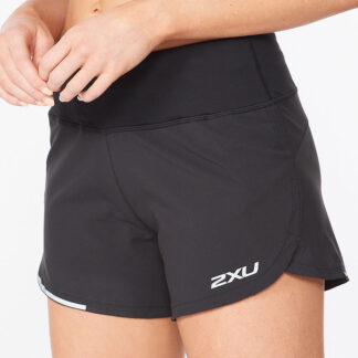 2XU Aero 4-Inch Shorts W Dam Svart XL | Löparshorts