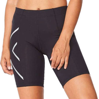2XU Core Compression Shorts W Dam Svart XL | Löparshorts