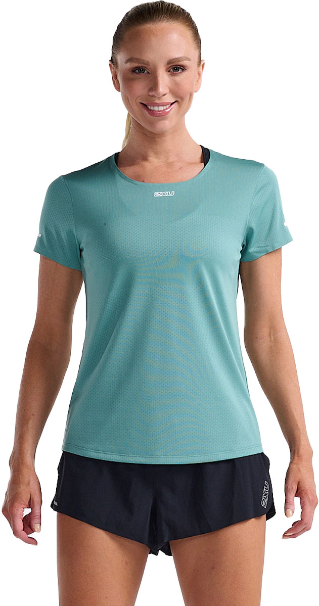 2XU Light Speed Tech Tee W -24 Dam Blå XL | T-shirt