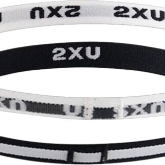 2XU Skinny Headband 2-pack Svart OZ | Pannband