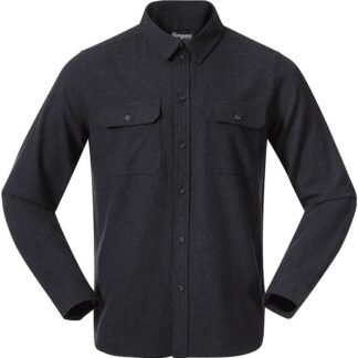 Bergans Nordmarka Flannel Shirt Men Navy Blue - S