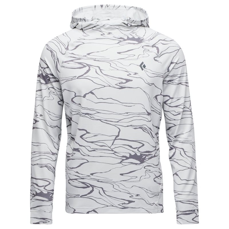 Black Diamond M Alpenglow Hoody Relief-Alloy-Steel - S