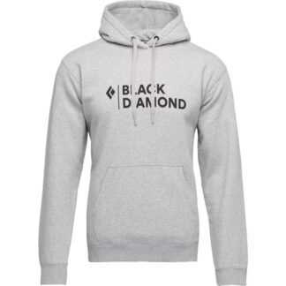 Black Diamond M Mini Stacked Po Hoody Nickel Heather - S