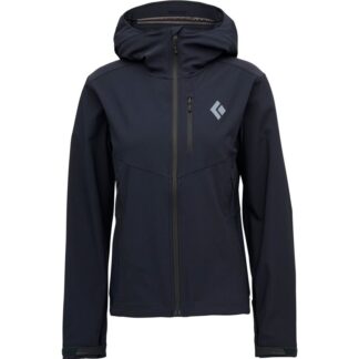 Black Diamond W Dawn Patrol Softshell Black - L