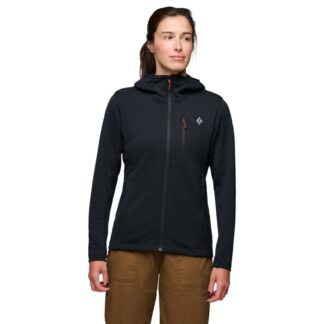 Black Diamond W Diverge Fz Hoody Black - S