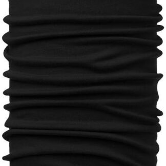 Buff Midweight Merino Black halsduk och halsvärmare