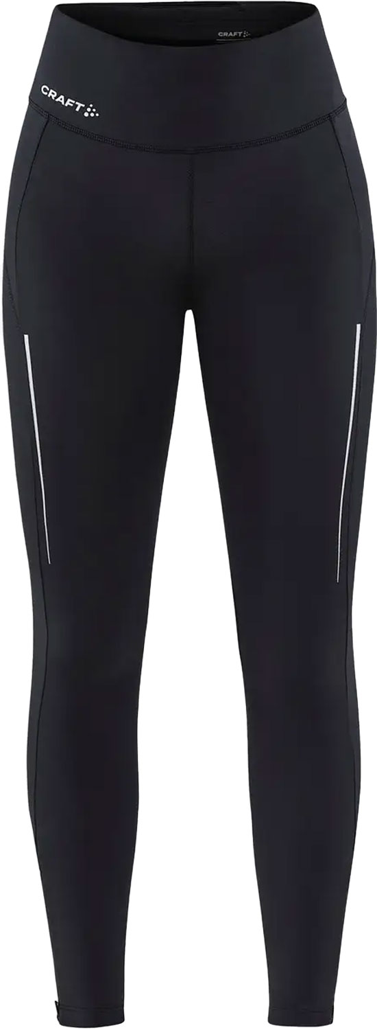 Craft ADV Essence Run Tights W Dam Svart XS | Löpartights