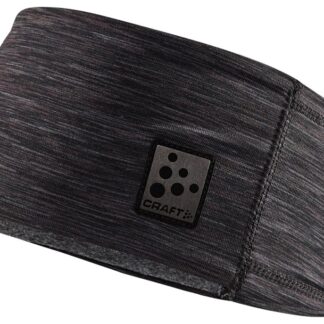 Craft ADV Microfleece Shaped Headband Svart OZ | Pannband