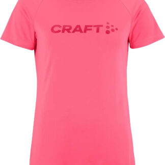 Craft CORE Essence Logo Tee W Dam FUCHSIA M | T-shirt
