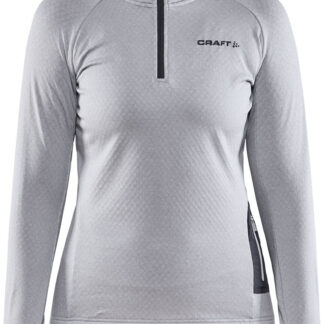 Craft CORE Trim Thermal Midlayer W Dam Grå XL | Mellanlager Tröja
