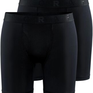 Craft Core Dry Boxer 6-Inch 2-Pack M Herr Svart S | Underkläder