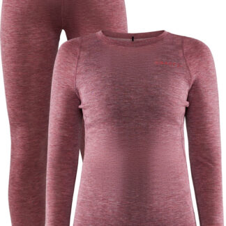 Craft Core Wool Merino Set W Dam Rosa XXL | Underställ Set