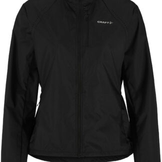Craft Essence Wind Jacket 2 W Dam Svart M | Löparjacka