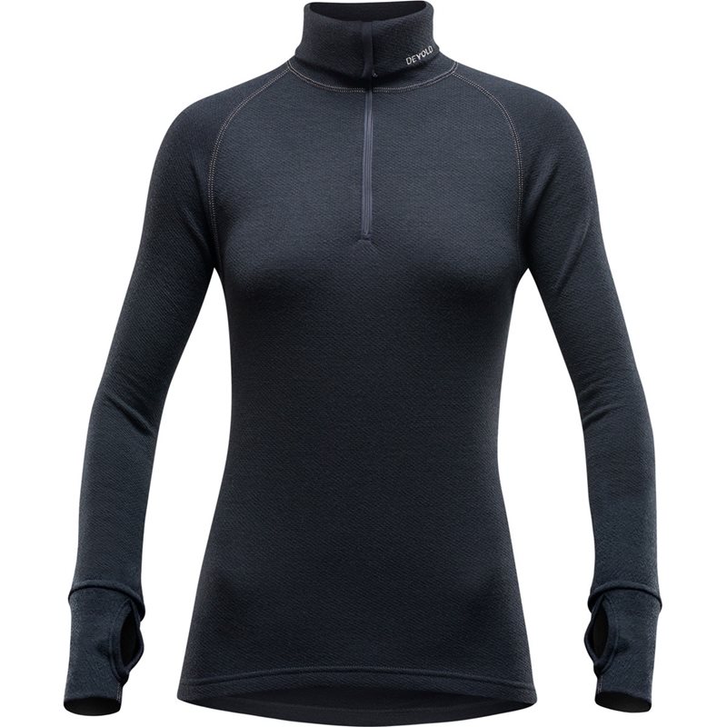 Devold Expedition Merino 235 Z.Neck Wmn Black - XS