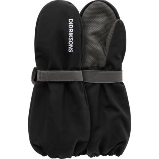 Didriksons Biggles Kids' Mittens Black - 2-4y