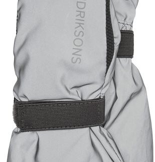 Didriksons Biggles Refl Mitten Silver - 4/6