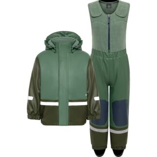 Didriksons Boardman Kids' Set Galon Dark Moss - 90