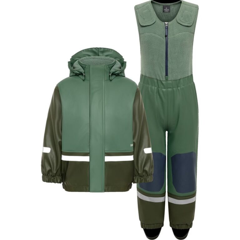 Didriksons Boardman Kids' Set Galon Dark Moss