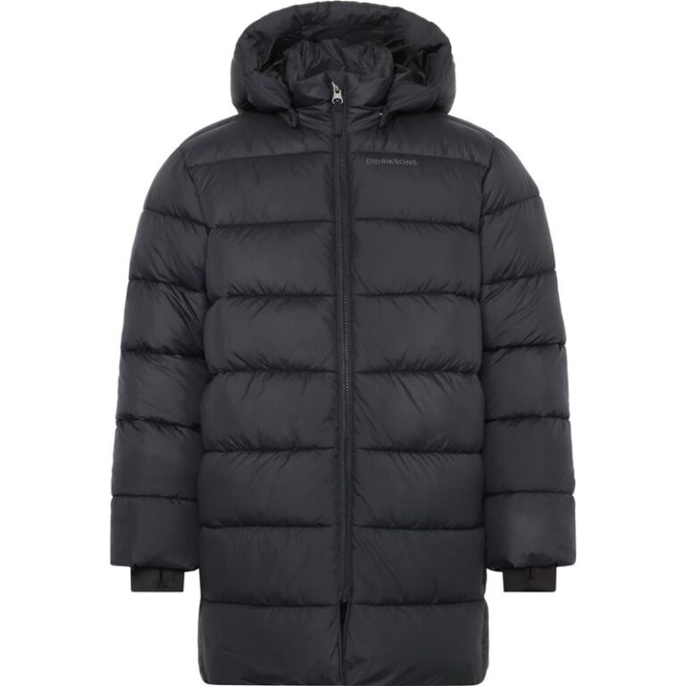 Didriksons Scoria Kids Parka Black - 140 cl