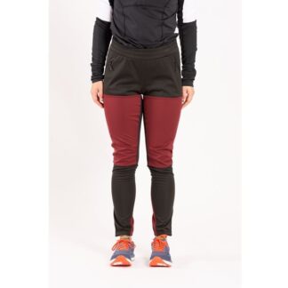 Fischer Åsarna 2 Softshell Pants W Dam Mörkröd XS | Längdskidbyxor