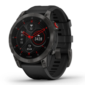 Garmin EPIX (Gen 2) DEMO-EX Sapphire, Carbone Gray DLC Titanium Silicone Band