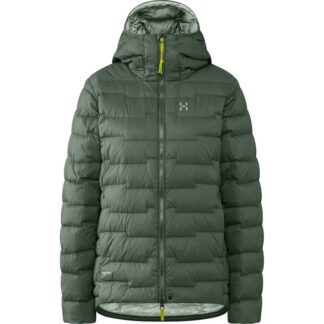 Haglöfs ROC Flash Down Hood Women Chlorophyll Green - S