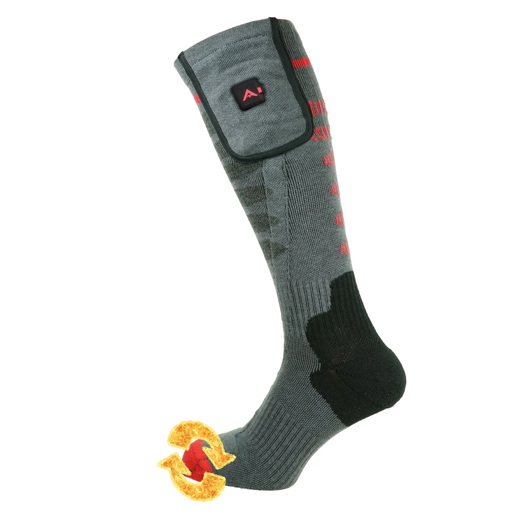 Heat SurroundActive Tunn Värmestrumpa med Powerbank - 36-39