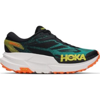 Hoka M Mafate X Black/Electric Aqua - 47 1/3
