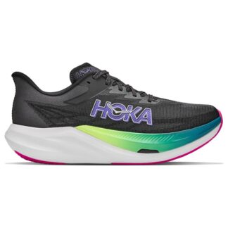 Hoka U Rocket X 3 Black/Neon Nebula - 37 1/3