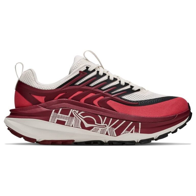 Hoka W Stinson 8 Alabaster/Varsity Burgundy - 37 1/3