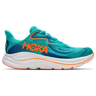 Hoka Y Clifton 10 Big Kids Night Glow Blue/Electric Aqu - 37 1/3