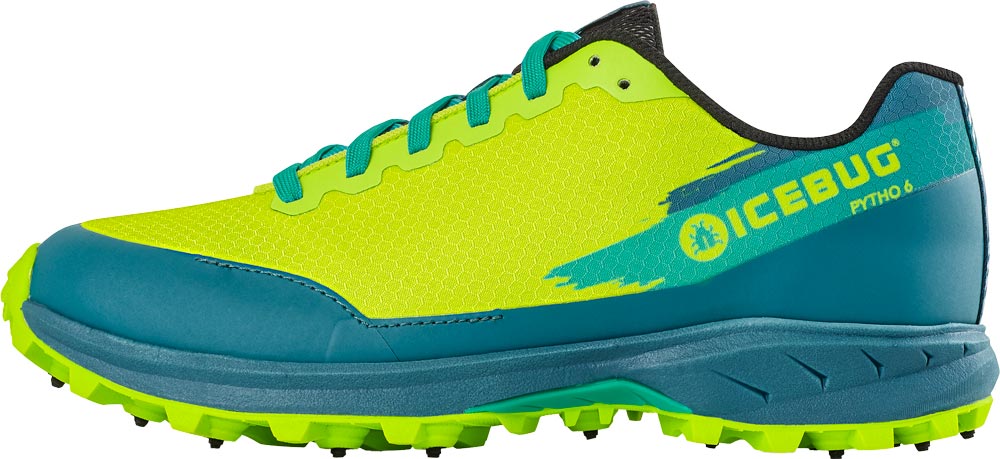 Icebug Pytho6 BUGrip W Dam Grön USL 6,5 | Trailskor