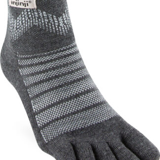 Injinji Outdoor Midweight Mini-Crew Wool Grå L | Löparstrumpor