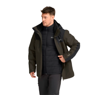 Jack Wolfskin Men's Jasper Pro 3in1 Jacket vinterjacka för herr