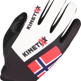 Kinetixx Eike Country Flag Röd 7 | Längdskidhandskar