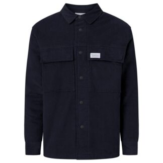 KnowledgeCotton Apparel Corduroy overshirt Night Sky - S