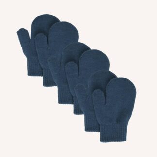 Lindberg Åsbro Magic Mitten, 3-P Dark Blue - 1-3 år