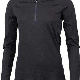 Lundhags Gimmer Merino Lt Half-Zip W Dam Svart XS | Underställ Byxa