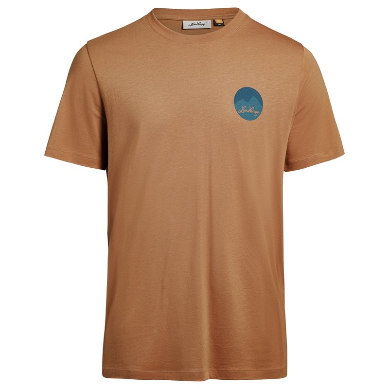 Lundhags Järpen Printed T-Shirt M Hazel - S