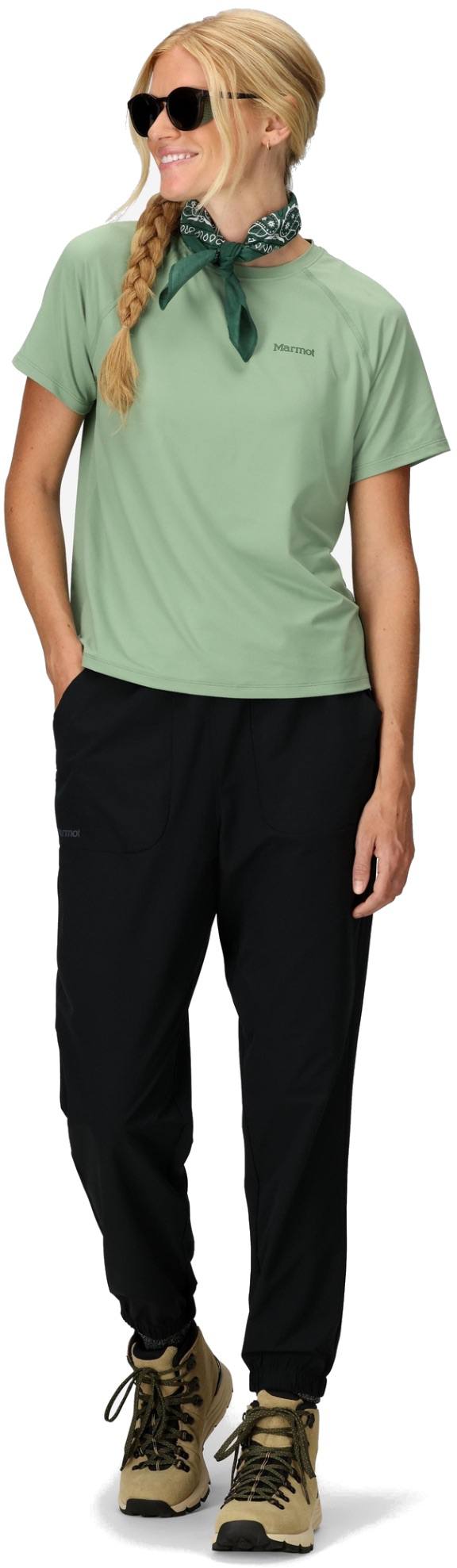 Marmot Wm's AirExchange UPF 40 Jogger Black