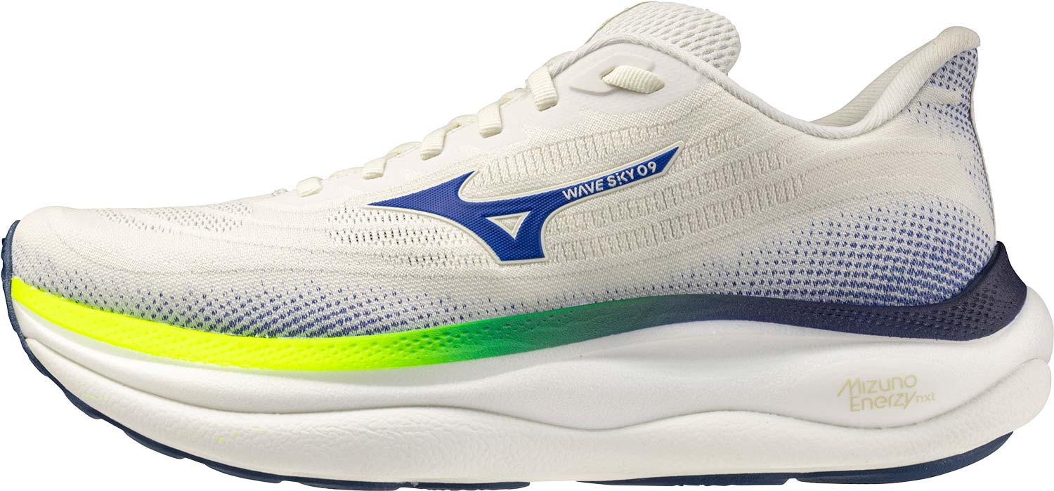 Mizuno Wave Sky 9 M Herr Vit UK 9 | Löparskor