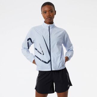 New Balance Women's Printed Impact Run Light Pack Jacket spring
