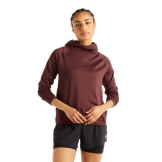 New Balance Women's RC Essential Heat Grid Hoody sporthuvtröja för dam
