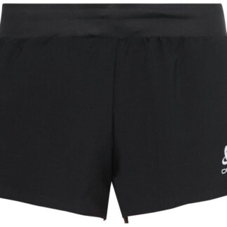 Odlo 2-In-1 Shorts Zeroweight 3-Inch W Dam Svart XL | Löparshorts