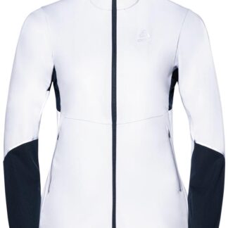 Odlo Jacket Langnes W Dam Vit XS | Längdskidjacka