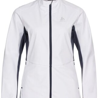 Odlo Jacket Markenes W Dam Vit XS | Längdskidjacka