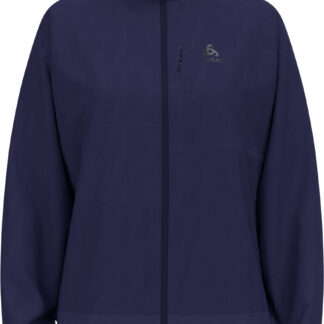 Odlo Zeroweight Jacket W Dam Blå M | Löparjacka