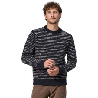 Patagonia M's Recycled Wool-Blend Sweater Classic Navy - XS