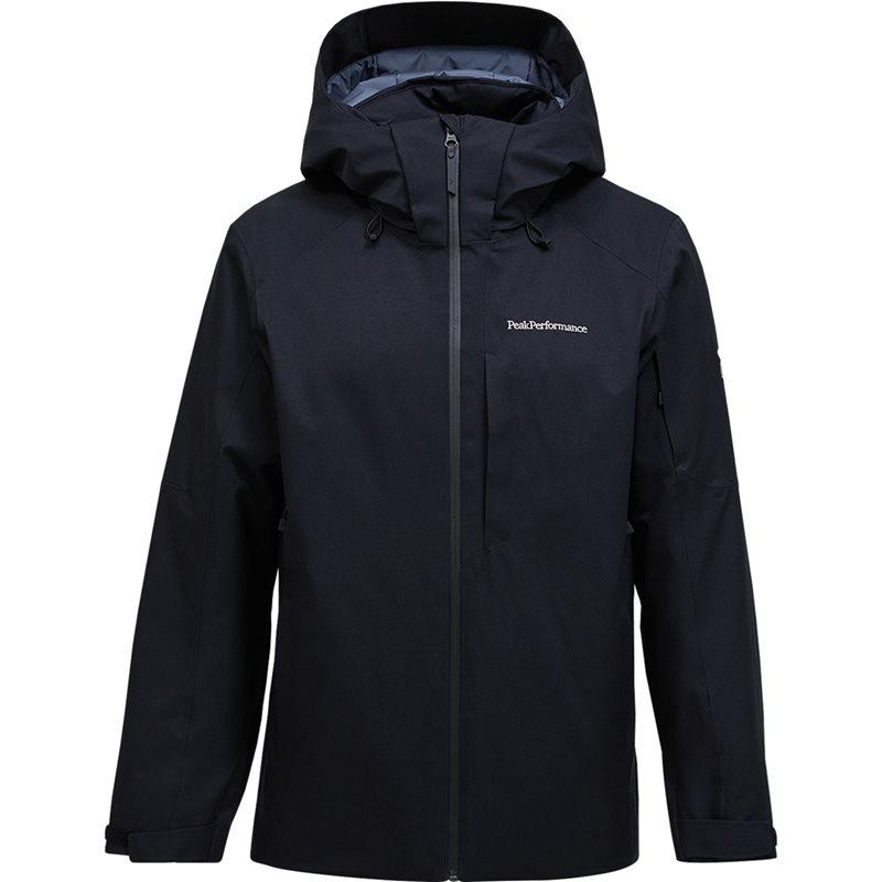 Peak Performance M Maroon Insulated Jacket Black - S